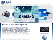 Tablet Screenshot of cghtech.com